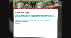 Desktop Screenshot of jeeps.filmwaffen.de