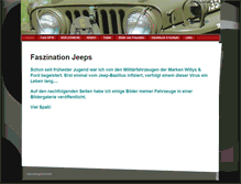 Tablet Screenshot of jeeps.filmwaffen.de